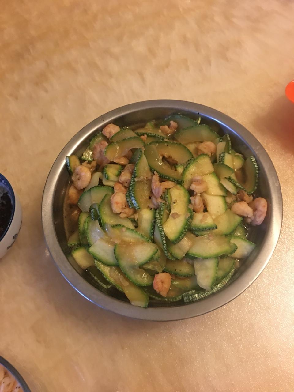 虾仁西葫芦
