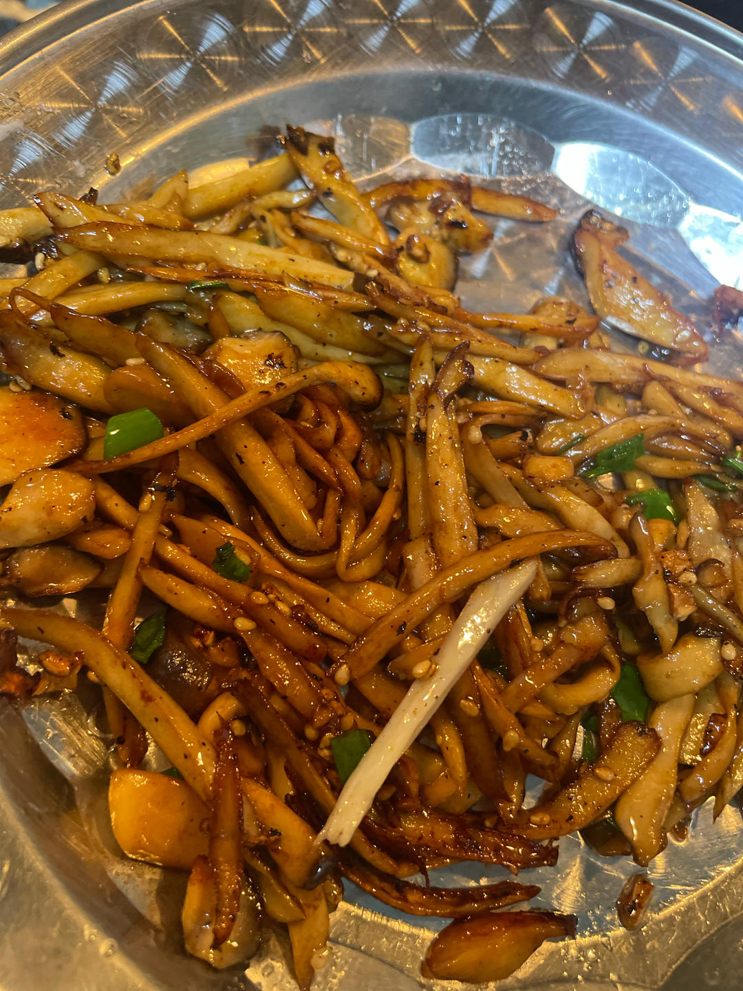 干煸杏鲍菇
