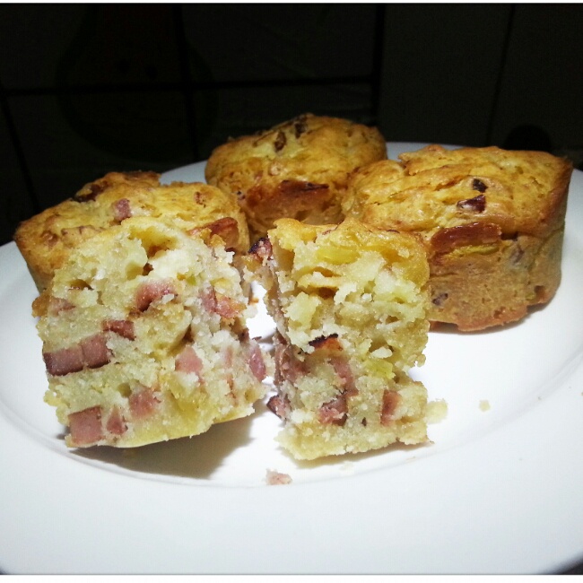 洋葱红肠咸马芬