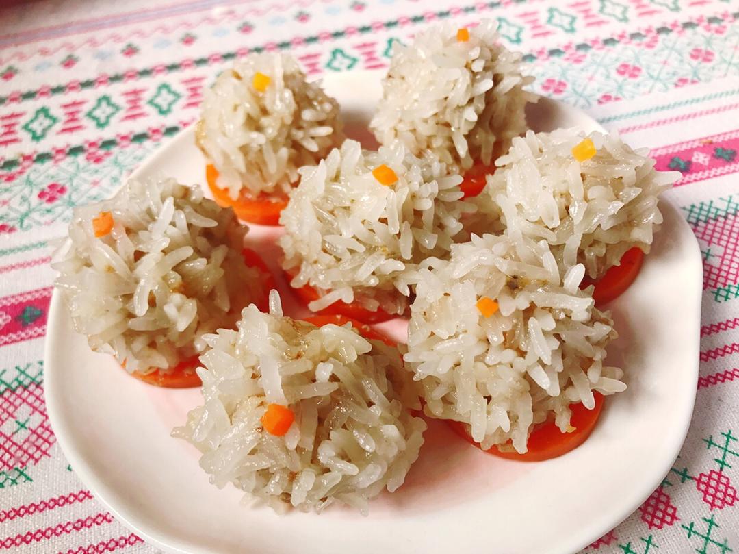 蒸糯米丸子