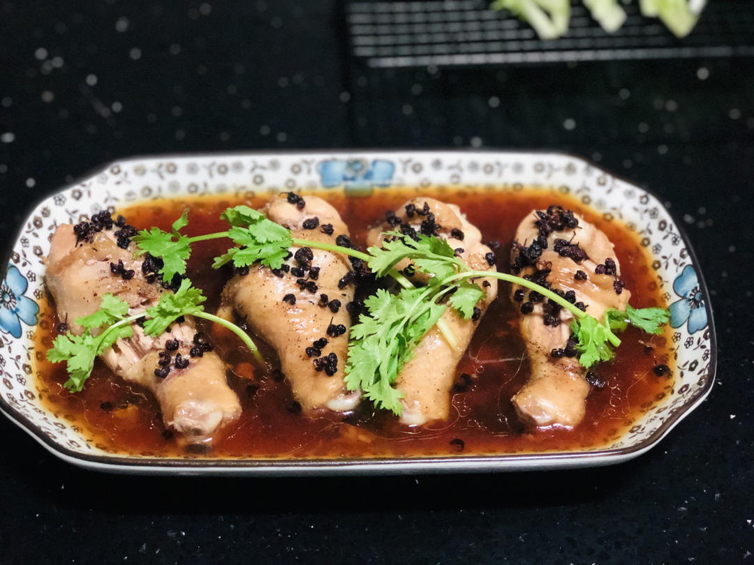 椒盐蒸鸡腿