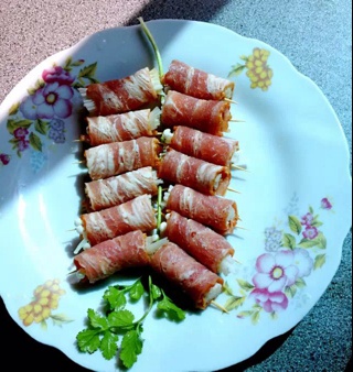 香烤培根金针菇