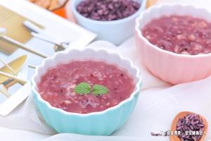 核桃紫米瘦肉粥 宝宝辅食食谱的做法 步骤12