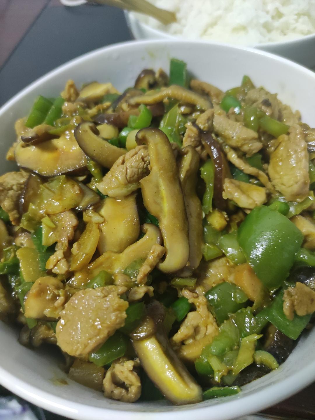 香菇炒肉｜贼香