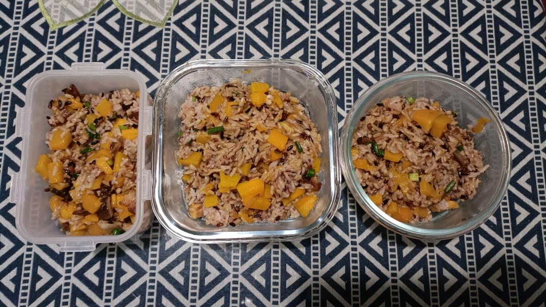 超乎意料之外&好吃的南瓜焖饭