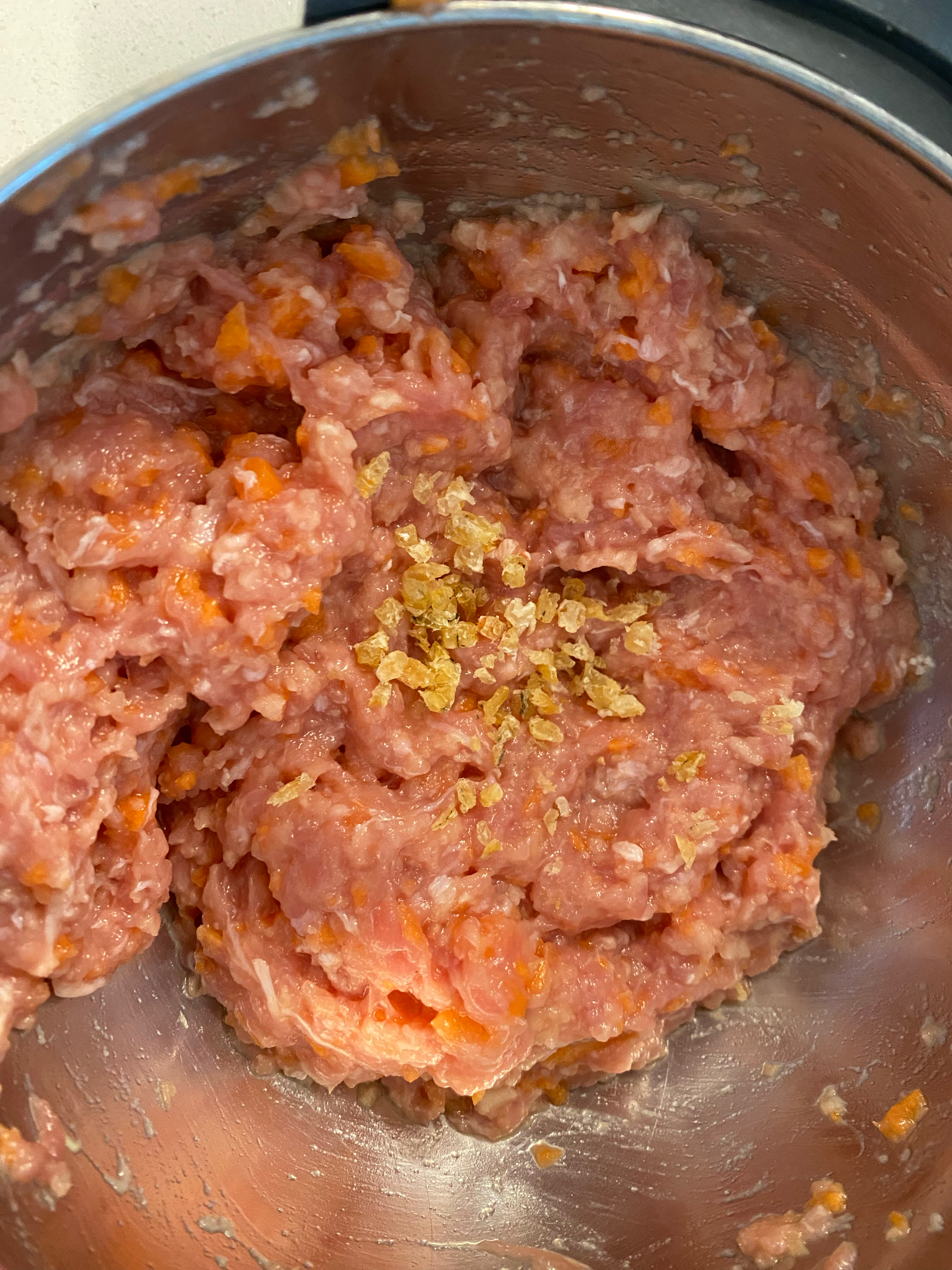 清蒸莲藕萝卜肉丸的做法 步骤10