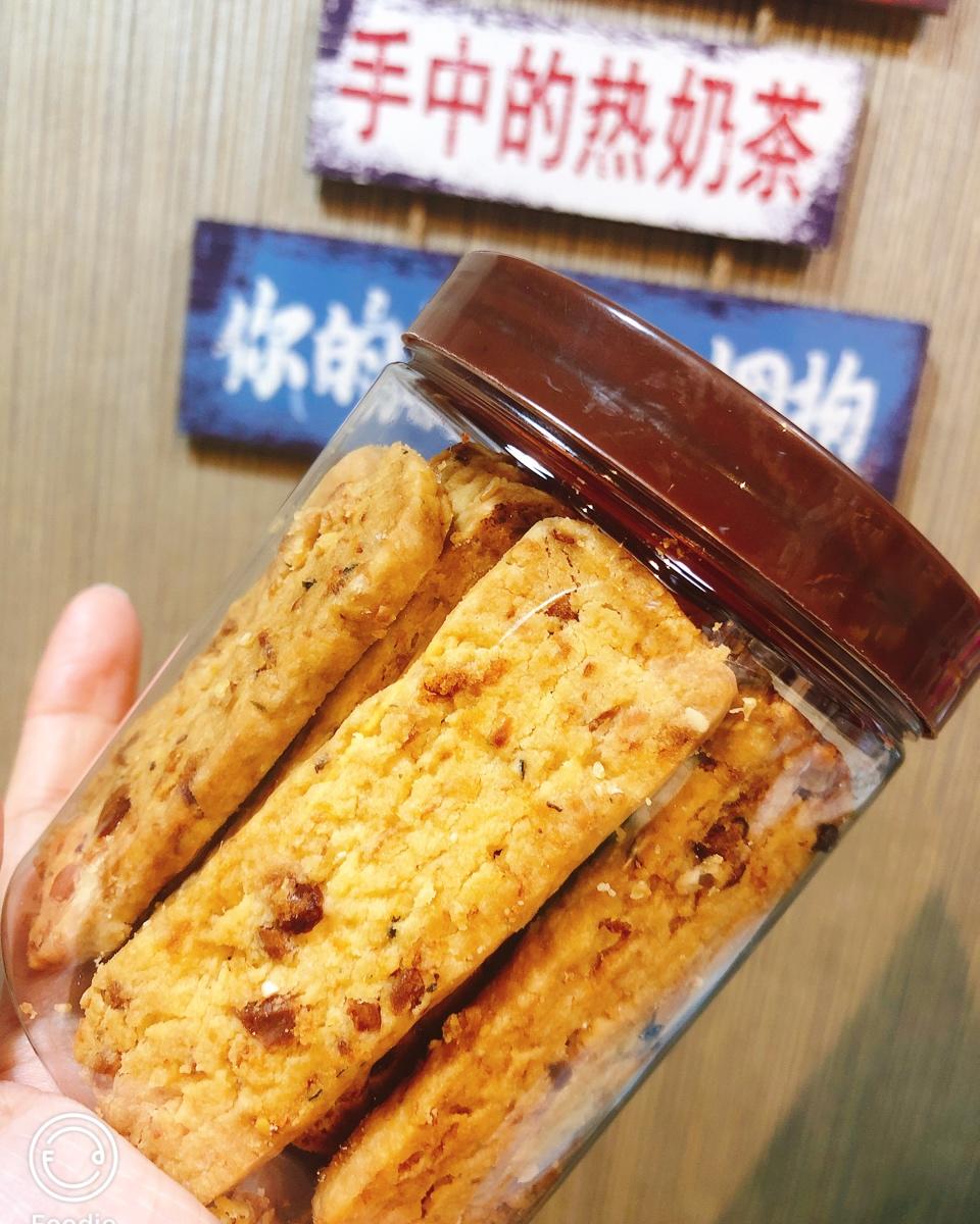 芝士海苔脆肉松曲奇