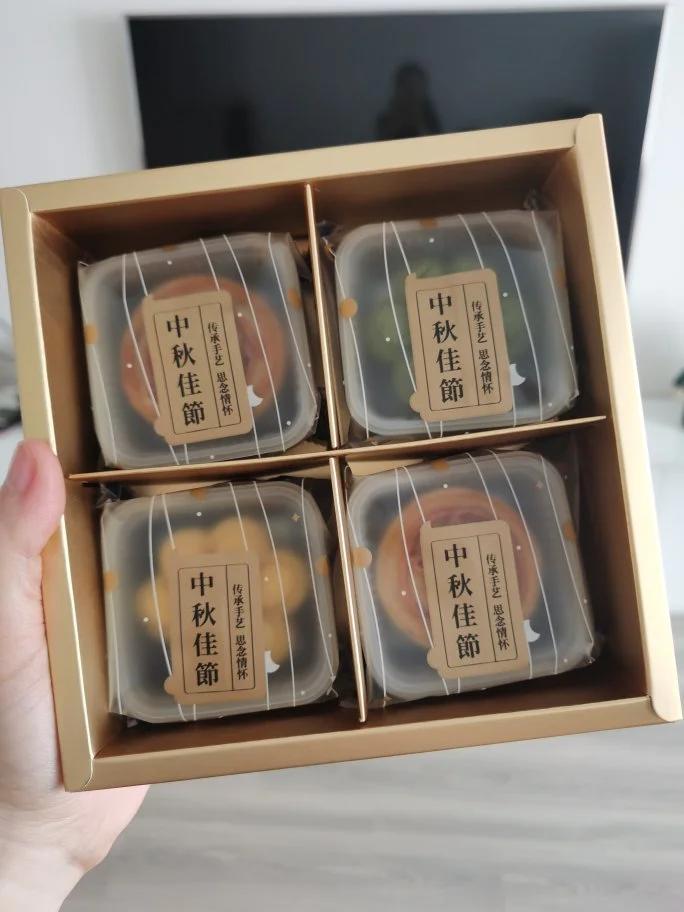 奶黄绿豆糕