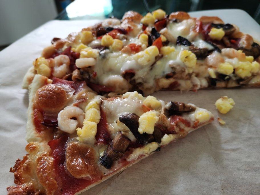 萨拉米薄底披萨 Salami Pizza