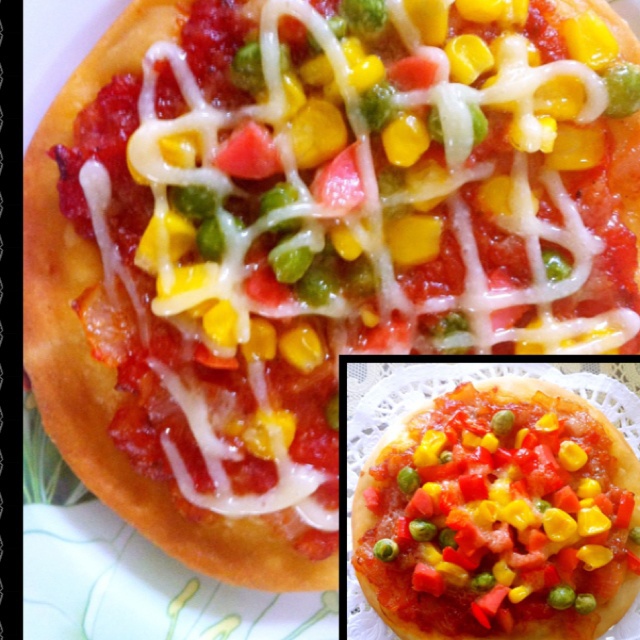 迷你脆底pizza