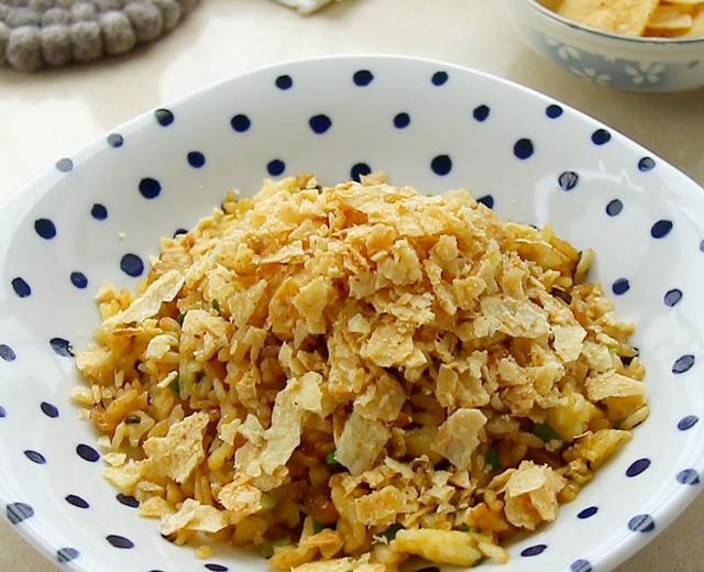 薯片炒饭的做法