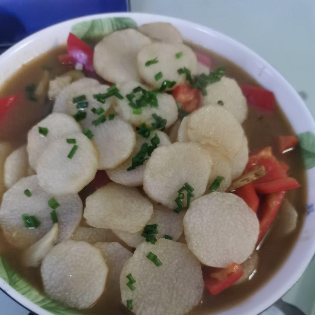 老丁的私房菜-清炒山药