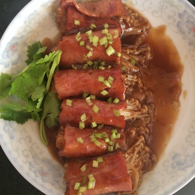 金针菇培根卷