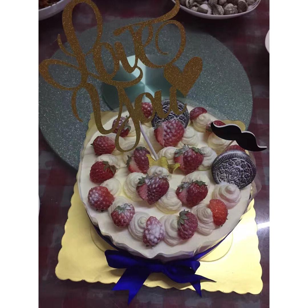 简单好做的8寸戚风蛋糕