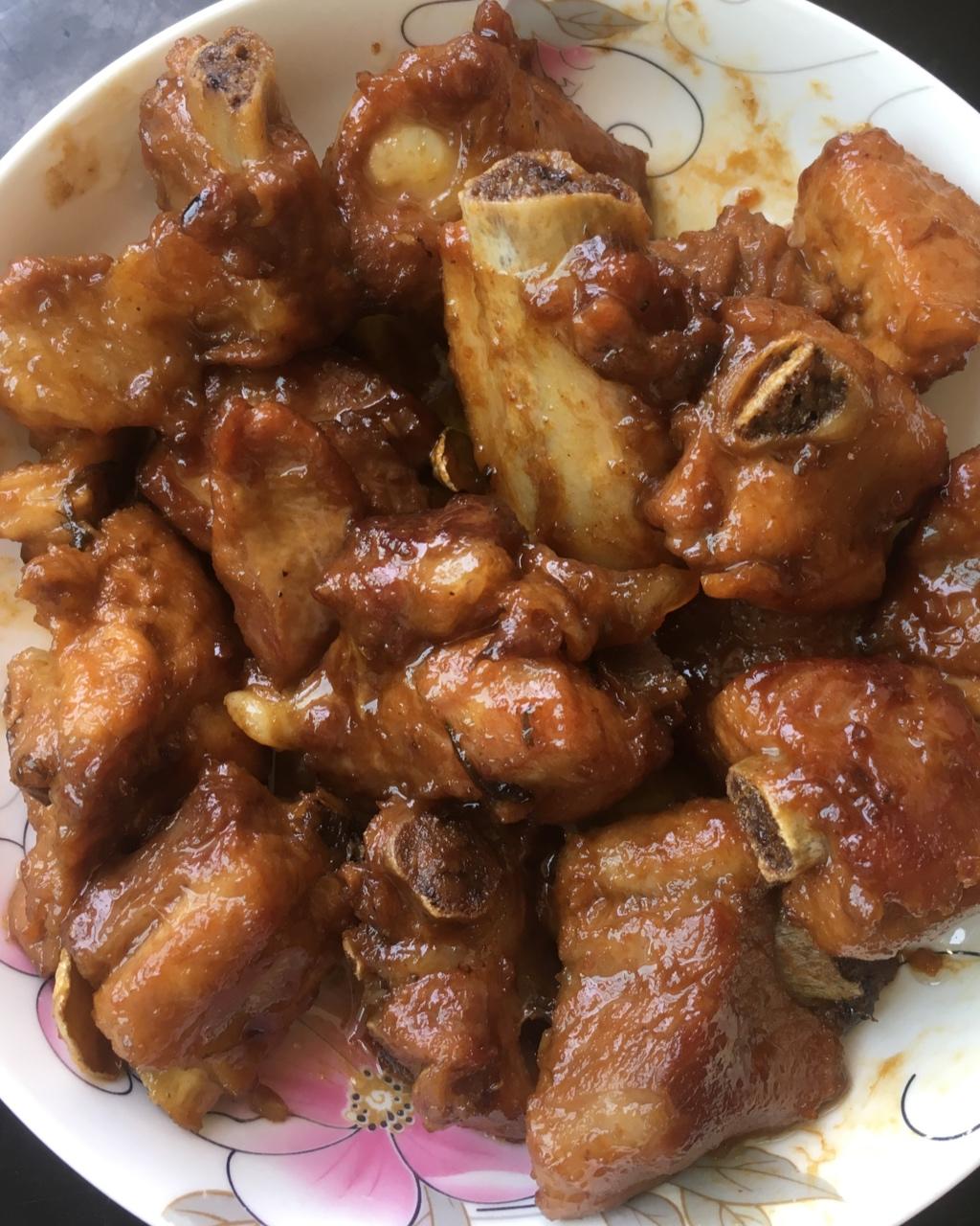 懒人版糖醋排骨