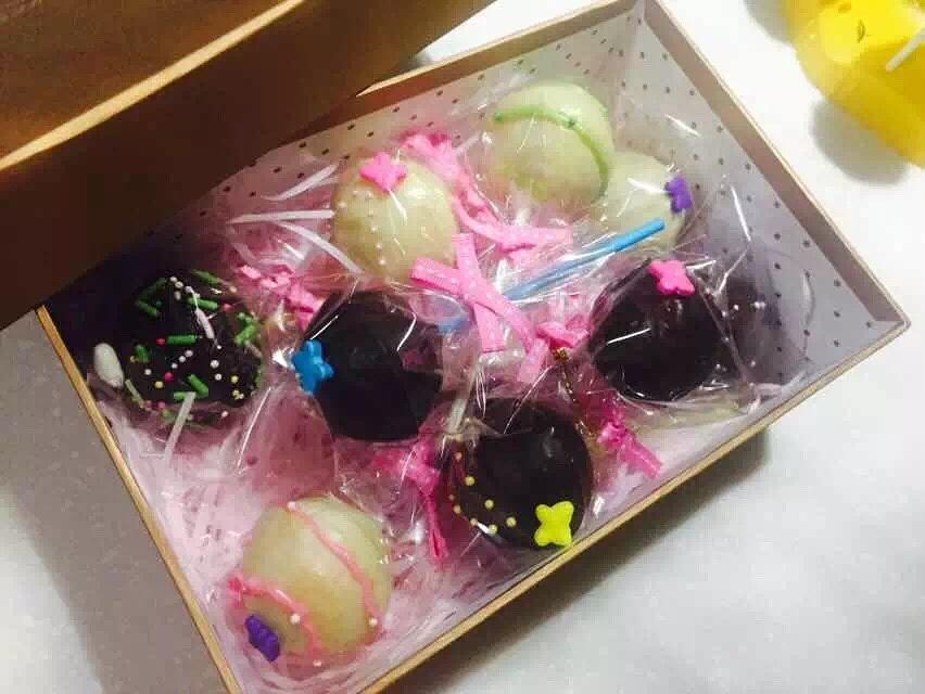 棒棒糖蛋糕的做法