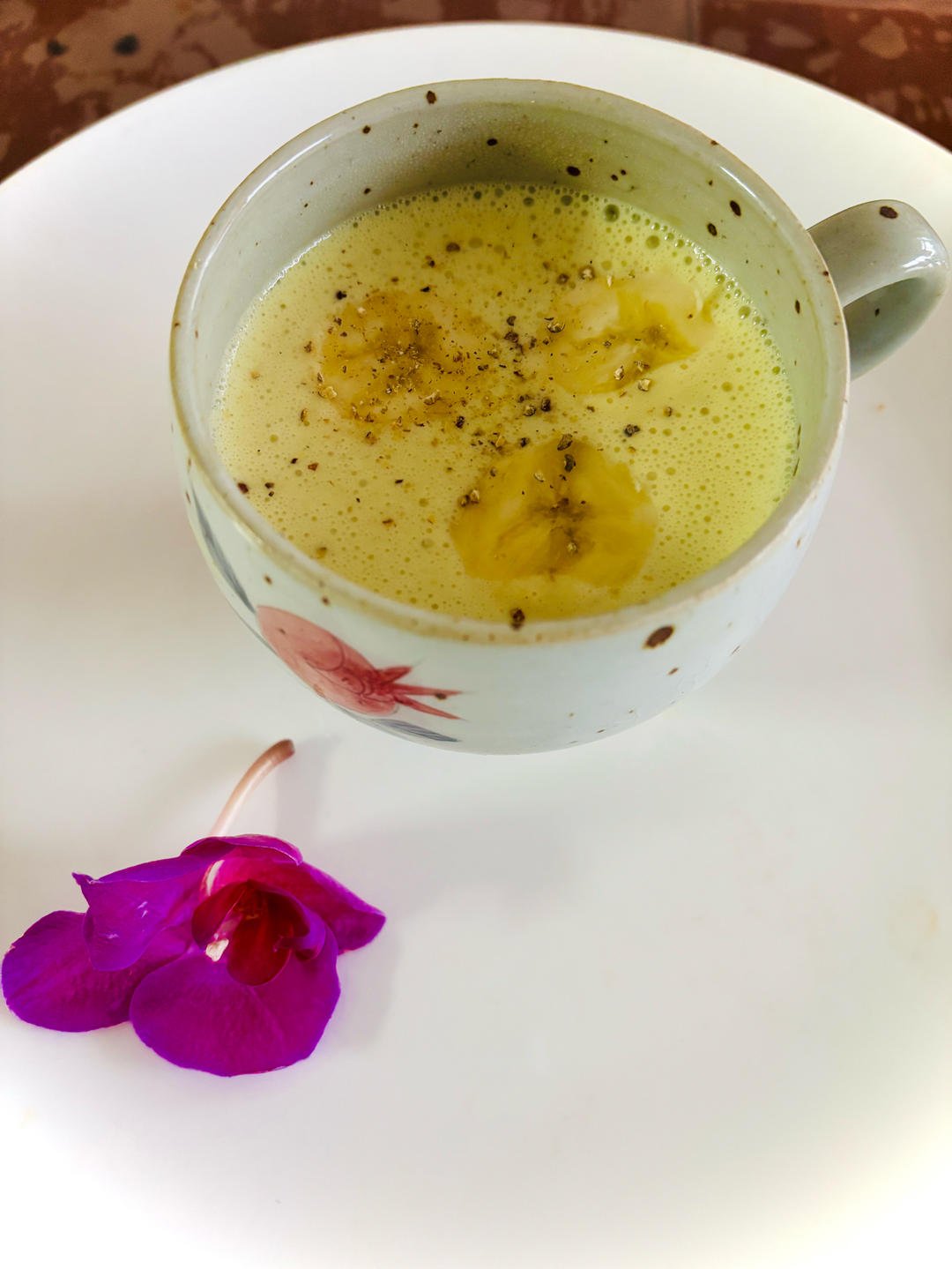 黑胡椒香蕉奶昔