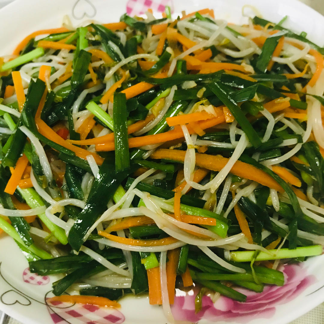 炒豆芽