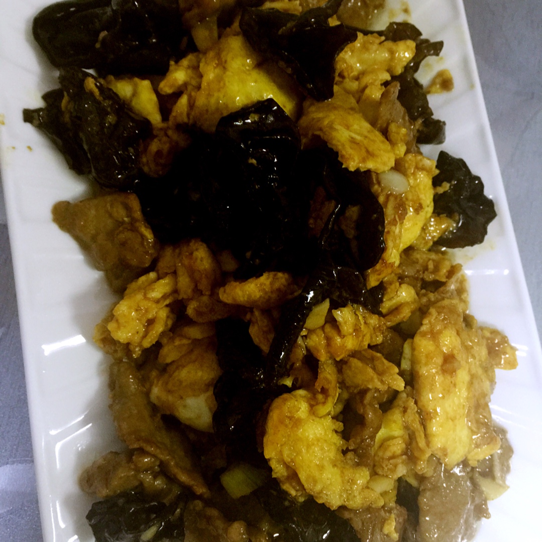 醋溜木须（清真菜）