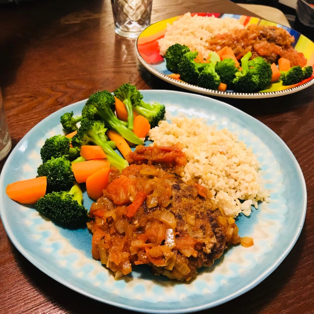小孩子最爱的汉堡牛肉饼