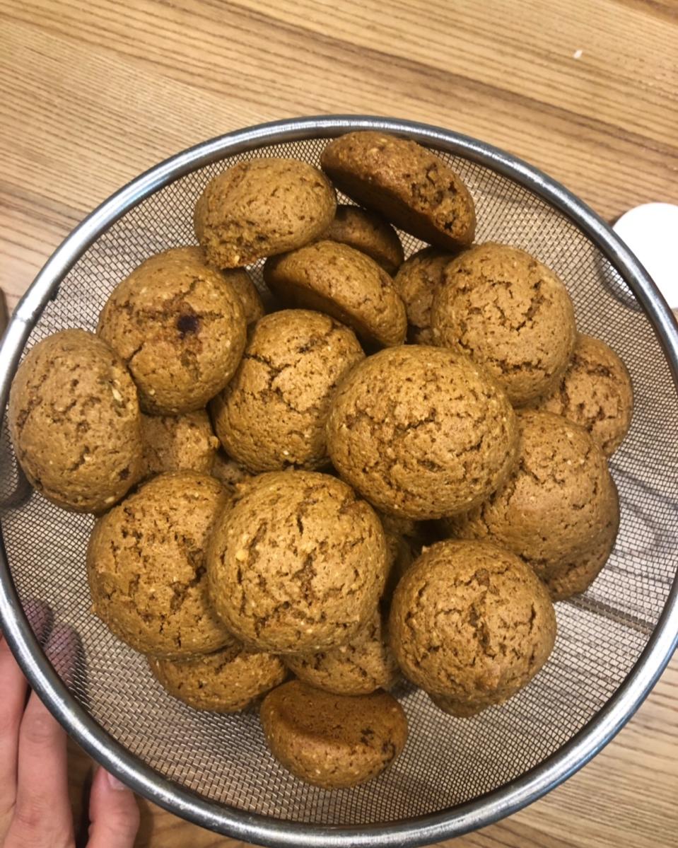 无黄油饼干(红糖芝麻椰蓉)