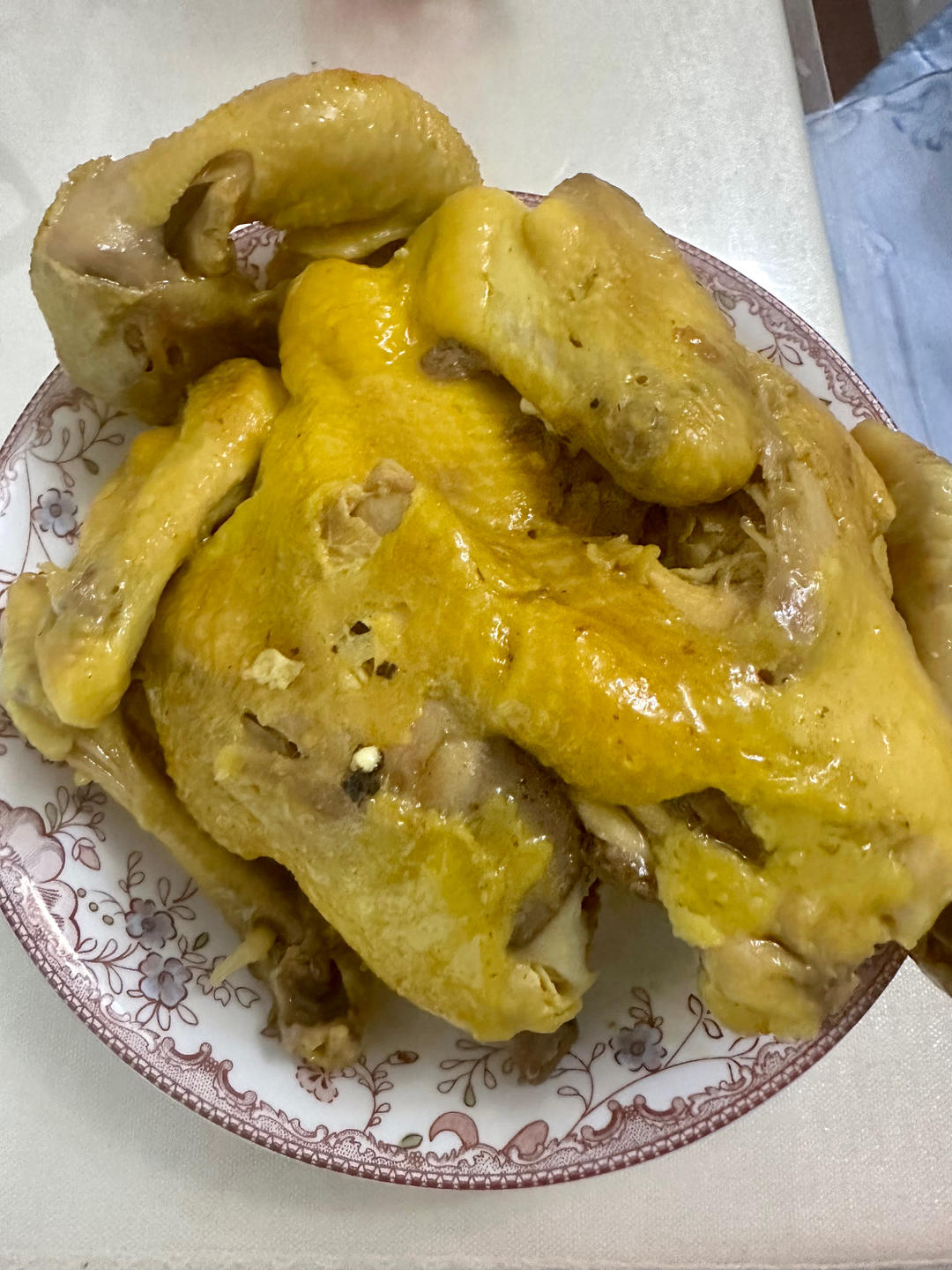 电饭煲版盐焗鸡