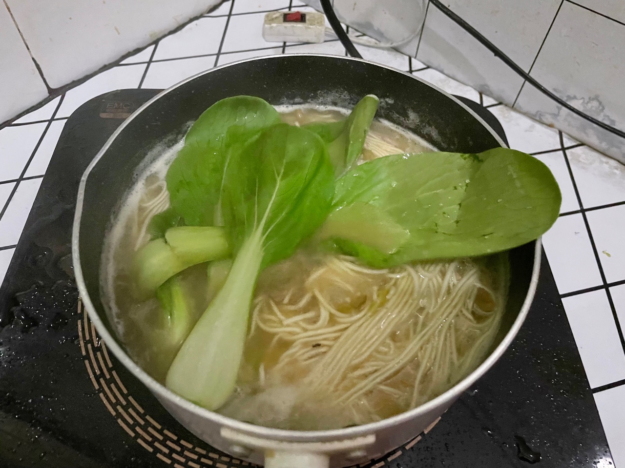 10分钟快手榨菜肉丝汤面的做法 步骤9