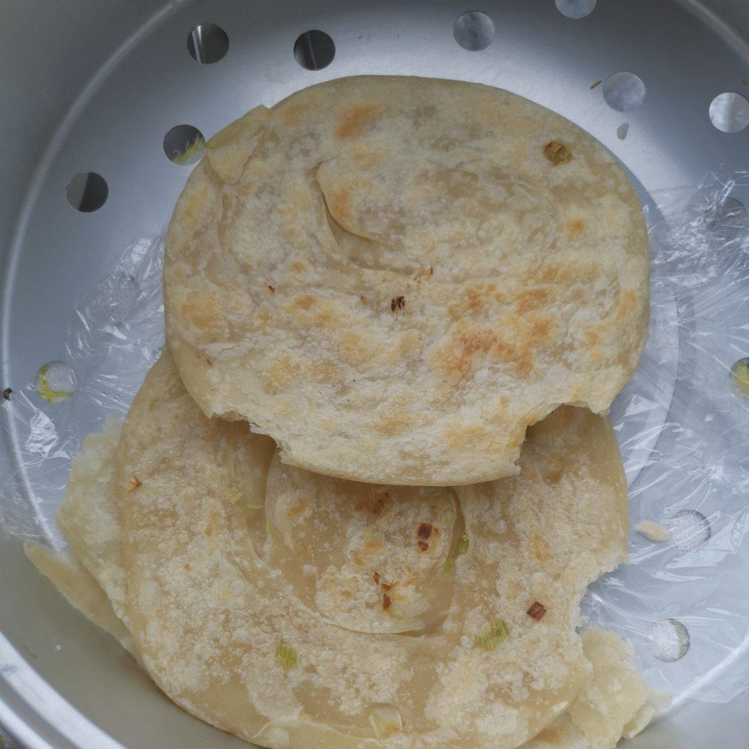 怎么做出松软多层的手工烙饼？看这里！