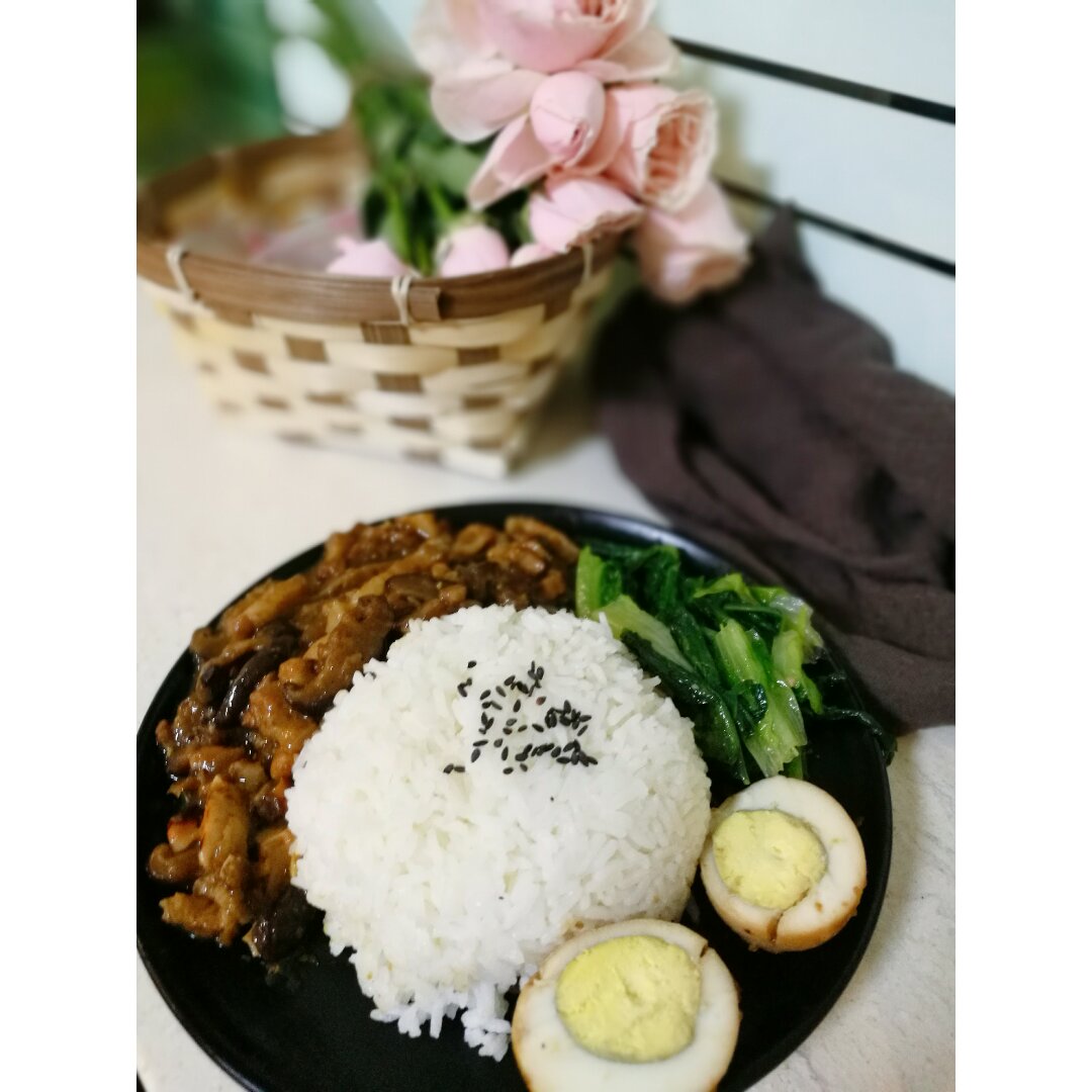 台湾卤肉  台湾卤肉饭Braised Pork Rice