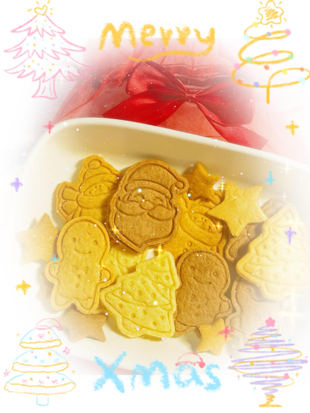 圣诞🎄饼干丨简单易做零失败