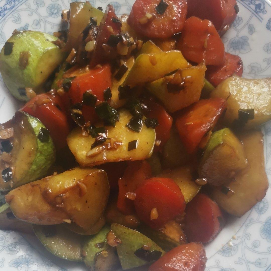 减脂又好吃的《煎炒西葫芦》