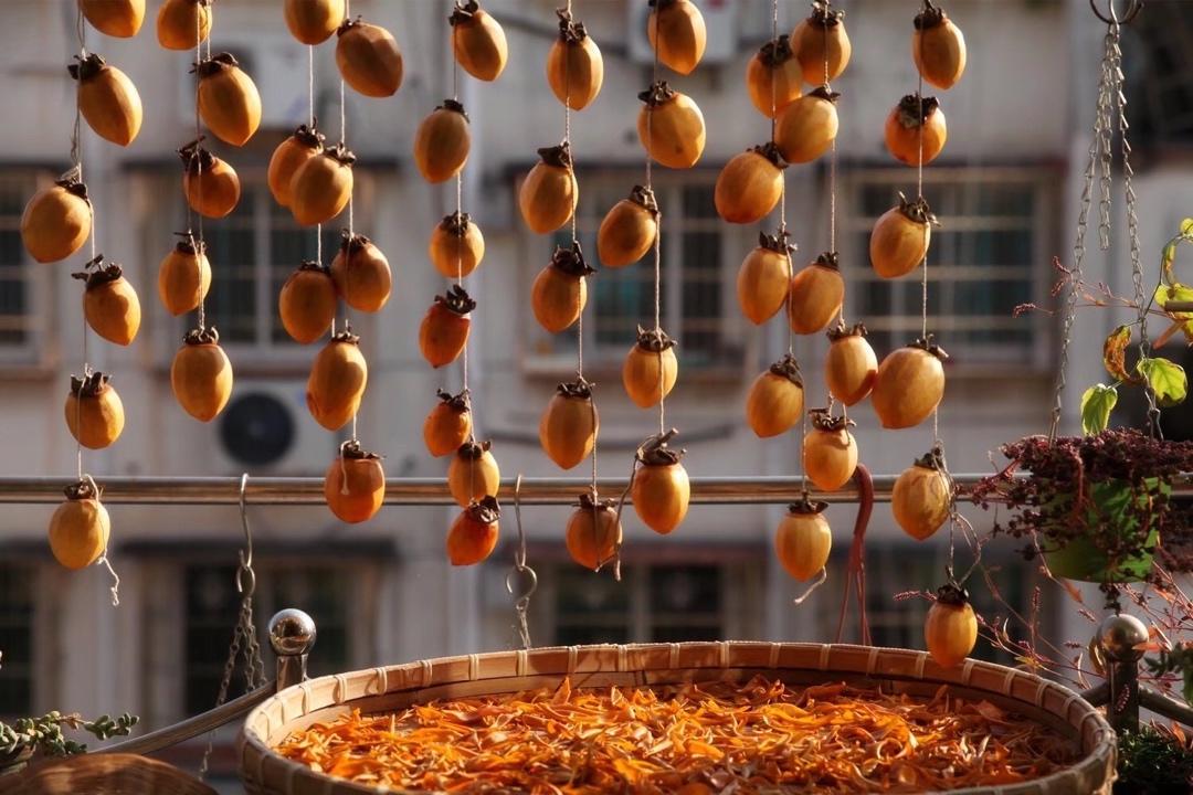 自己在家做放心 柿饼