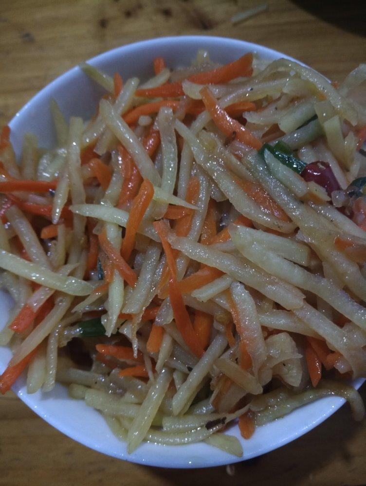 脆炒土豆丝
