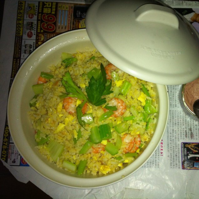 虾仁蛋炒饭