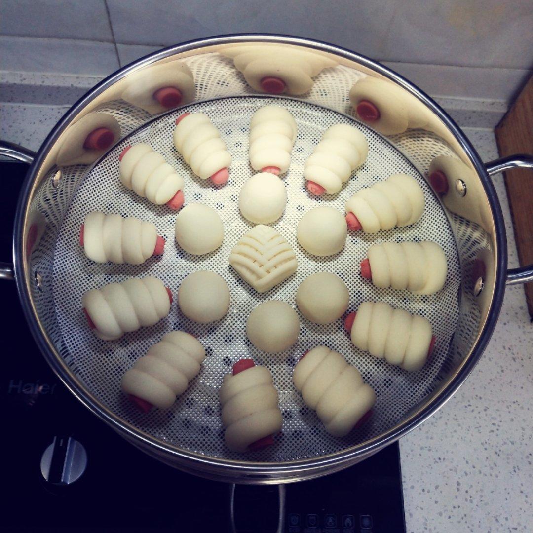 毛毛虫火腿肠馒头（一发）