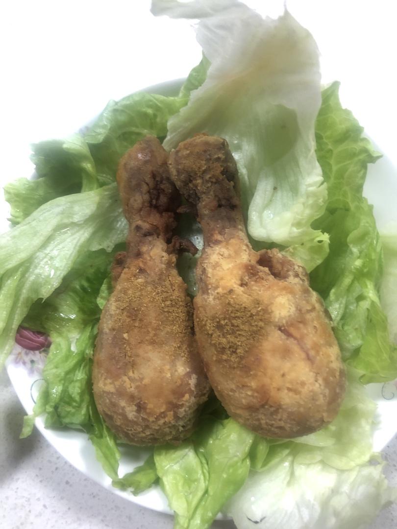面包糠炸鸡腿（可以和肯德基相媲美的炸鸡腿）