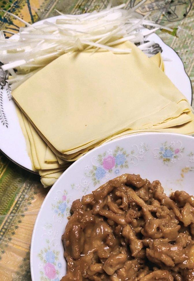传统做法 京酱肉丝