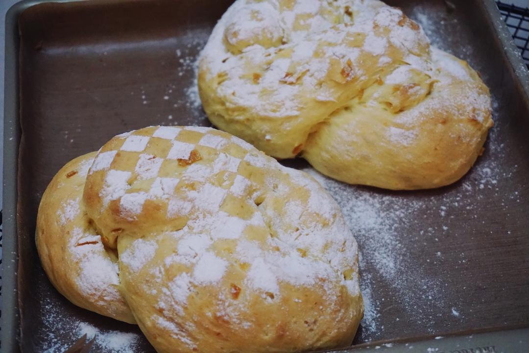 橙香软欧包（君焙厨师机食谱）