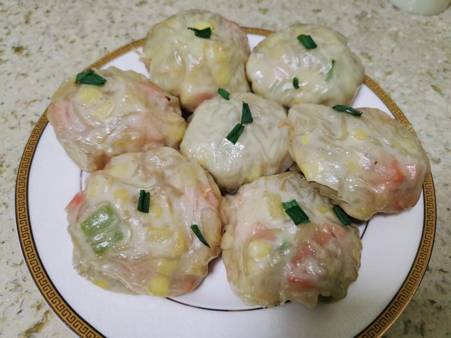 蔬菜水晶包的做法
