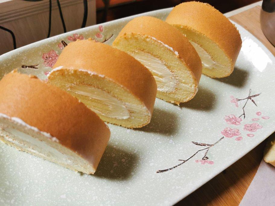 蛋糕卷这样做‼️不掉皮不开裂（小视频食谱）