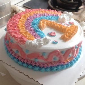 送给宝宝的一岁生日蛋糕的做法 步骤3