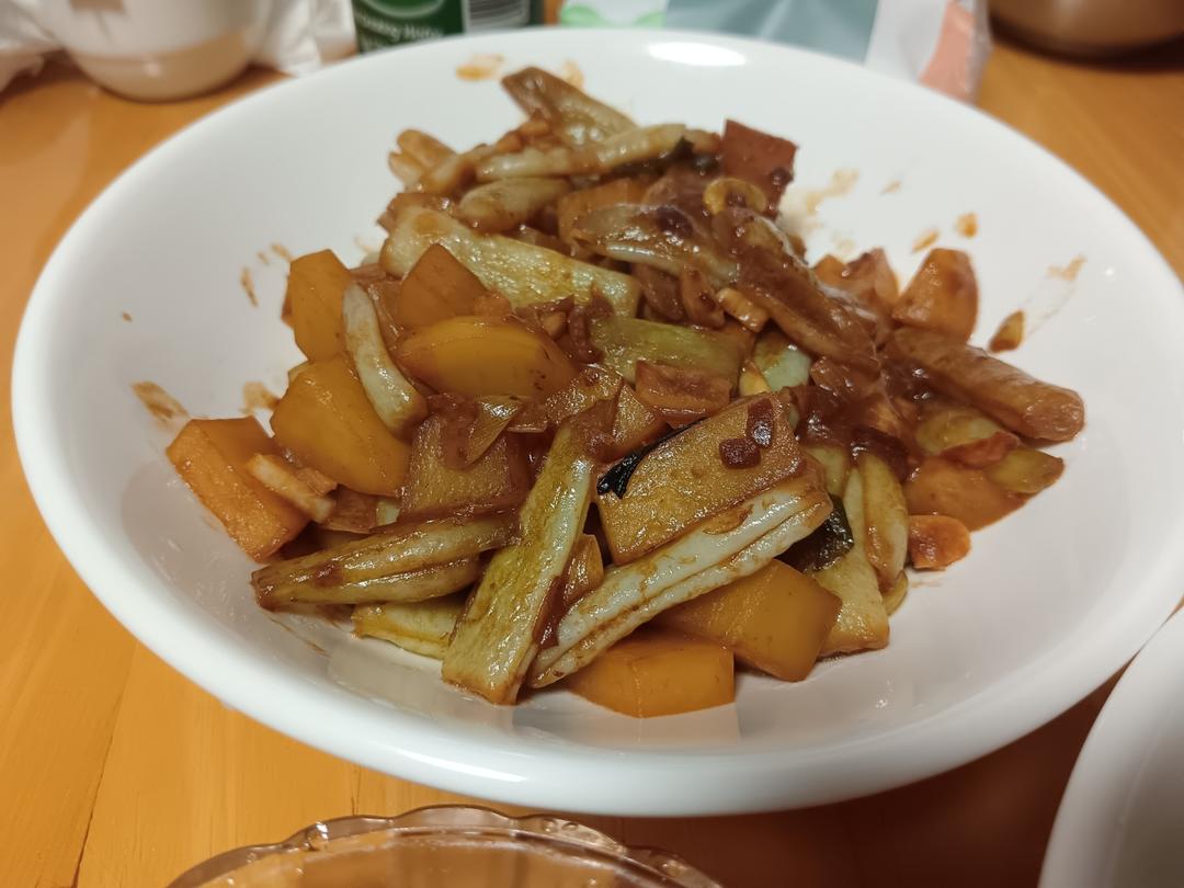 土豆炖豆角