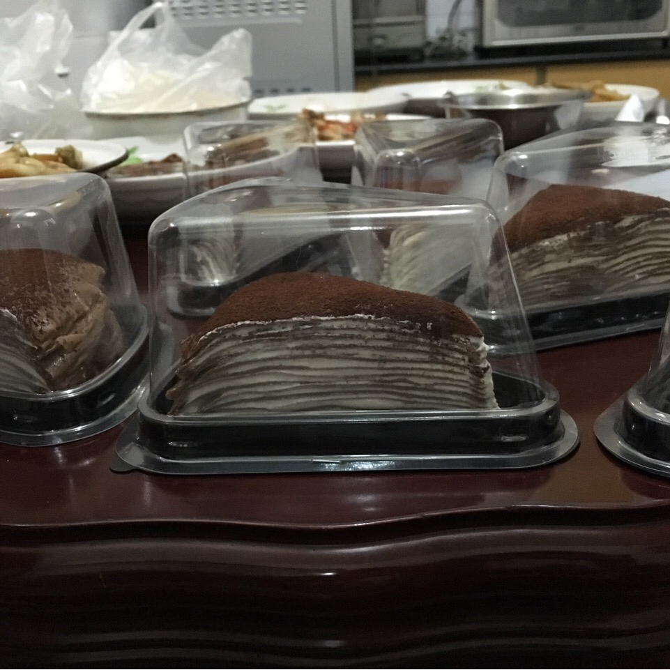 可可千层可丽饼