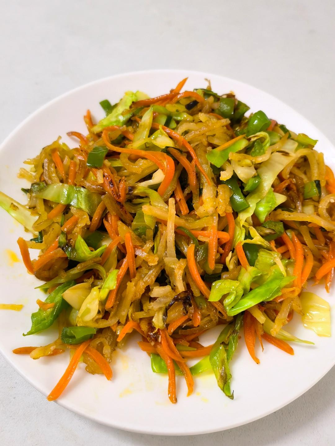 陕西私房炒饼[内附饼丝做法]