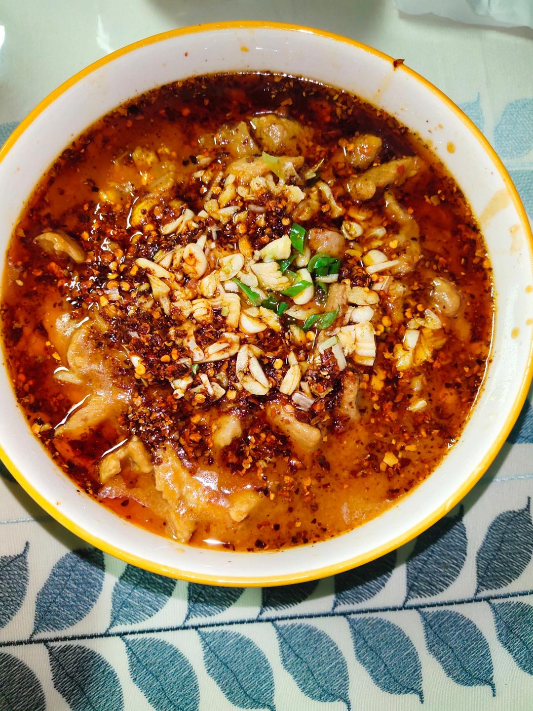 水煮肉片（肯定不翻车）