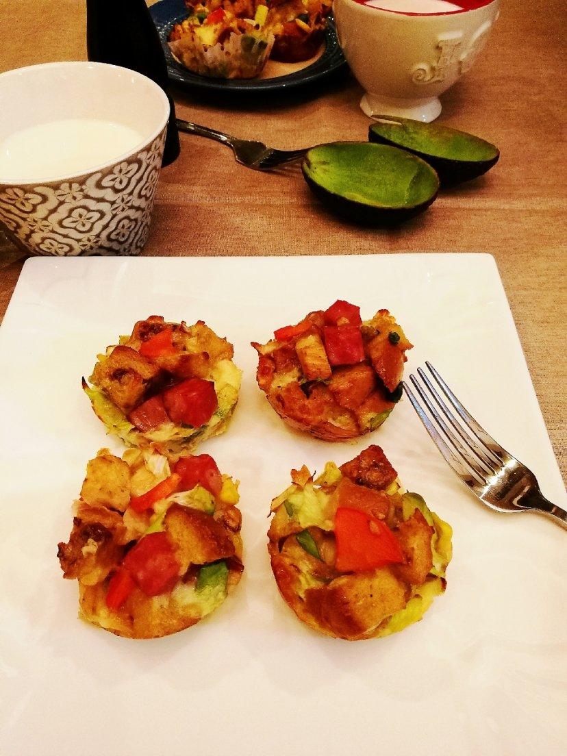 咸味早餐面包马芬 Breakfast Muffin