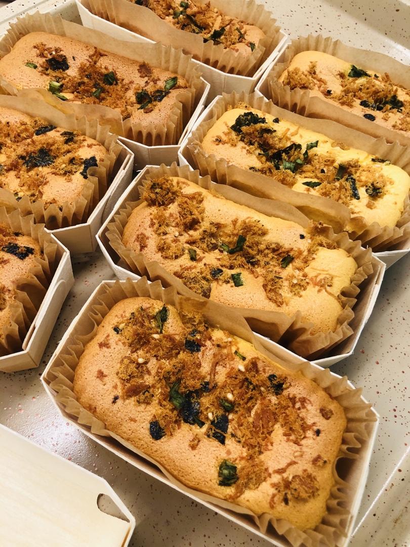 νanscan做的万用方子口感滋润的酸奶&肉松沙拉夹心小蛋糕