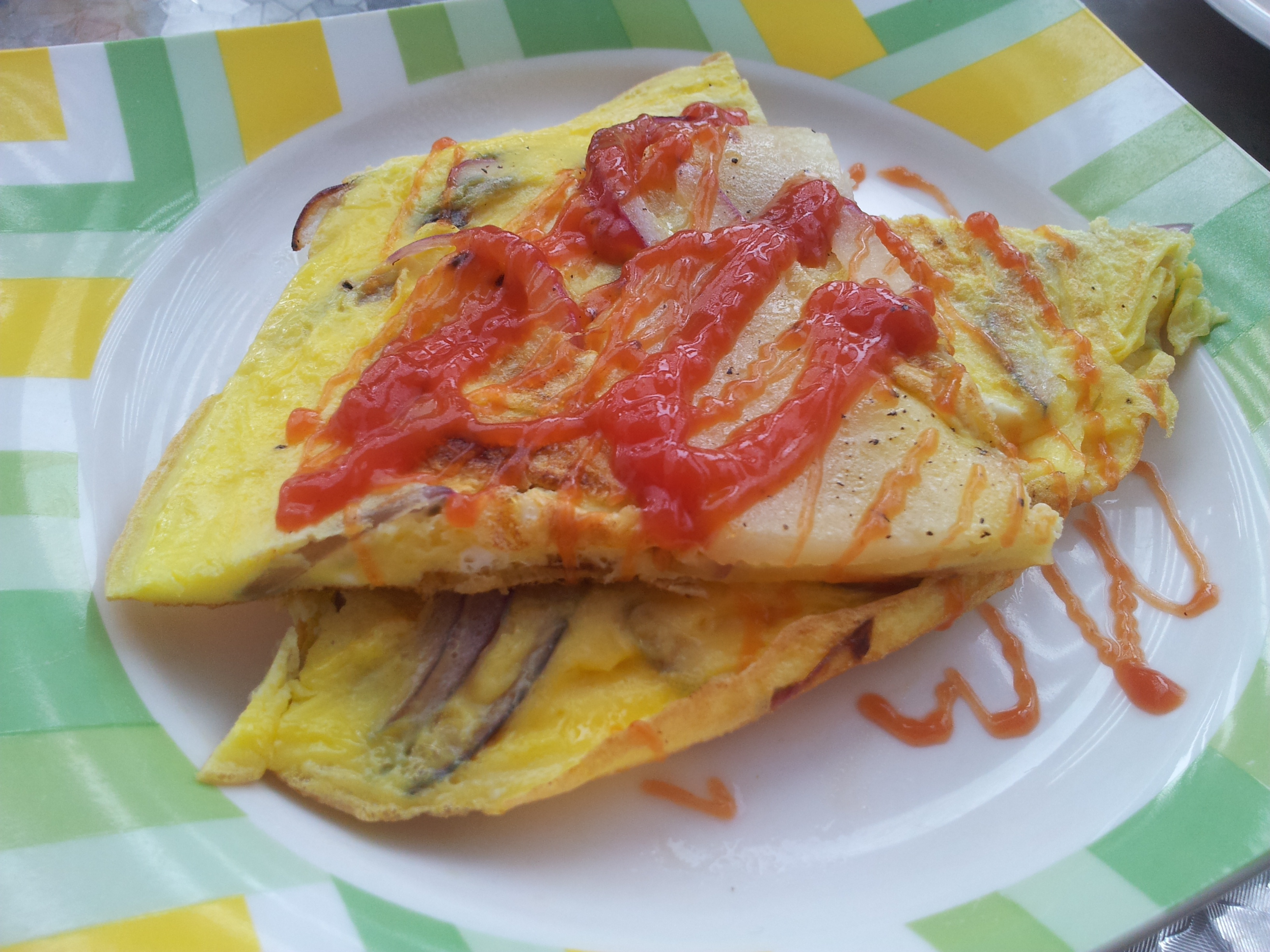 西班牙土豆煎蛋饼