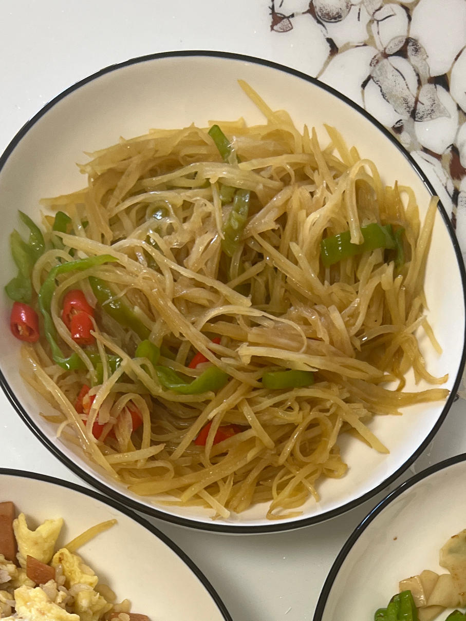 超级无敌下饭菜～酸辣土豆丝