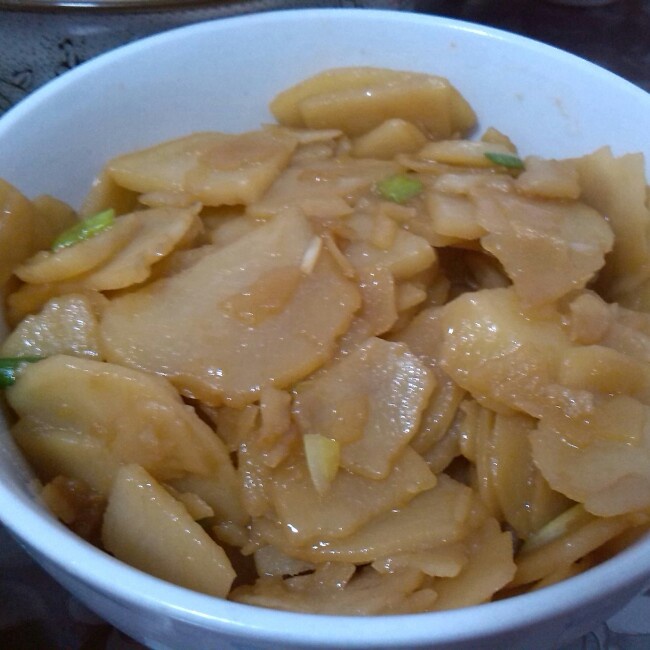 朴素的土豆片